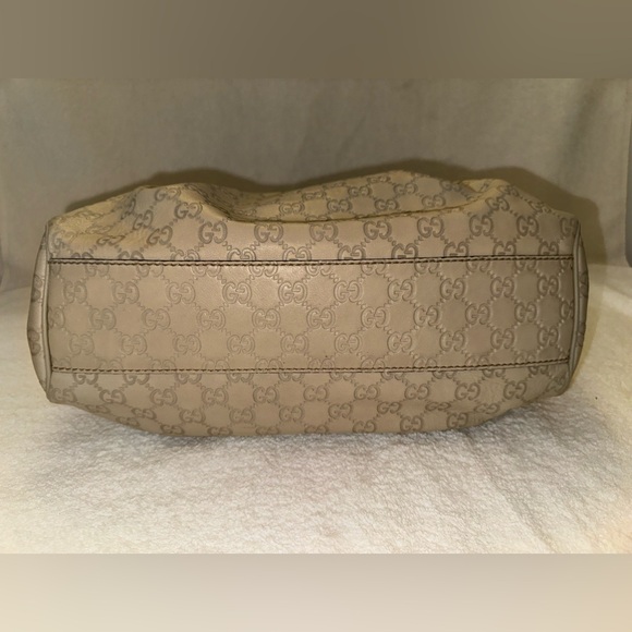 Gucci Beige Guccissima Leather Medium Sukey Tote bag. - Picture 3 of 11